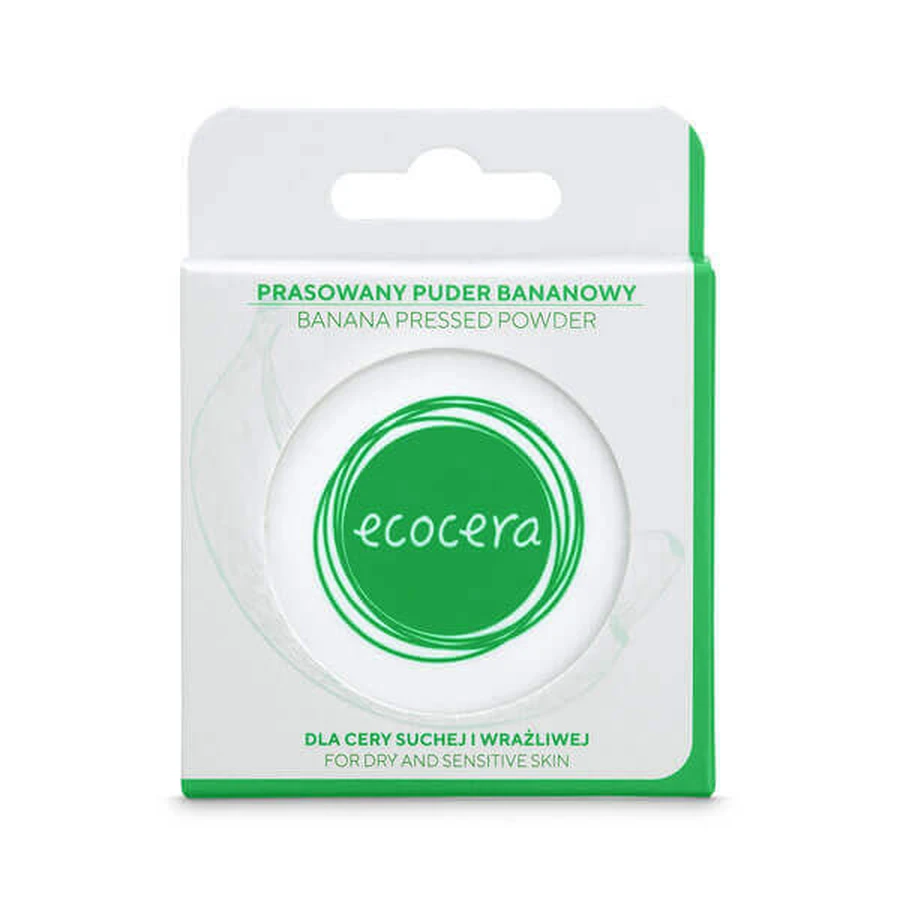 Ecocera Прессованная банановая пудра для сухой и чувствительной кожи, 10 г: цены и характеристики