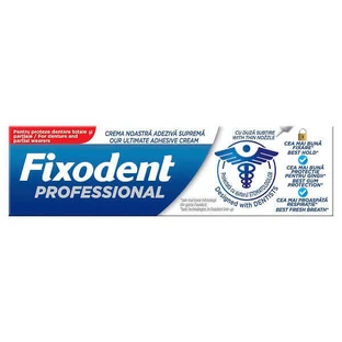 Професійний адгезивний крем для зубних протезів, 40 г, Fixodent