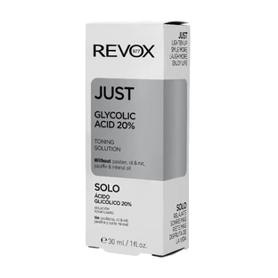 Гликолевая кислота Just Glycolic Acid 20%, 30 мл, Revox