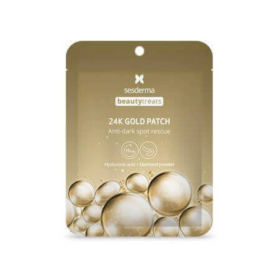 Патчі для очей Sesderma 24K Gold Beauty Treats, 1 шт.: ціни та характеристики