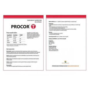 Прокор Т, 30 капсул, Sun Wave Pharma