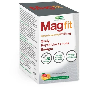 Magfit гель с манго и апельсином 20 пакетиков