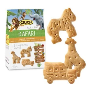 Печенье Safari со злаками, 250 г, Crich