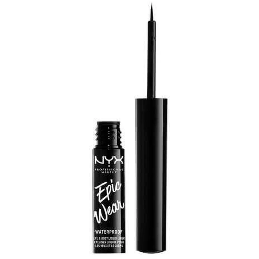 NYX Professional Makeup Epic Wear Semi-permanent Liquid Liner Стійка підводка для очей - відтінок Black 3,5 мл: ціни та характеристики