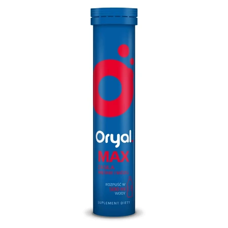 Oryal Max, со вкусом малины, 15 шипучих таблеток: цены и характеристики