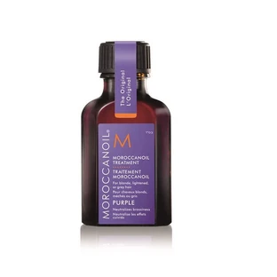 Лечебное масло для блондированных, светлых и седых волос Purple Purple, 25 мл, Moroccanoil