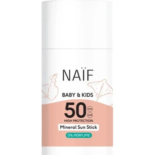 Сонцезахисний крем NAÏF SPF 50 для дітей та немовлят. 1×36 г, сонцезахисний стік