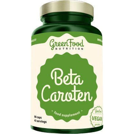 GreenFood Nutrition GreenFood Beta Caroten 90 капсул: ціни та характеристики
