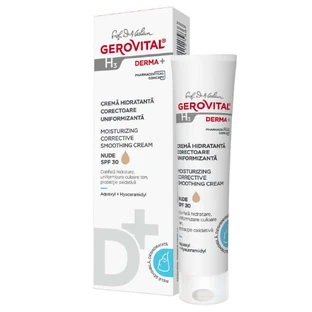 Gerovital H3 Derma+ Gerovital H3 Derma+ рівномірно коригуючий зволожуючий крем, 30 мл, Gerovital