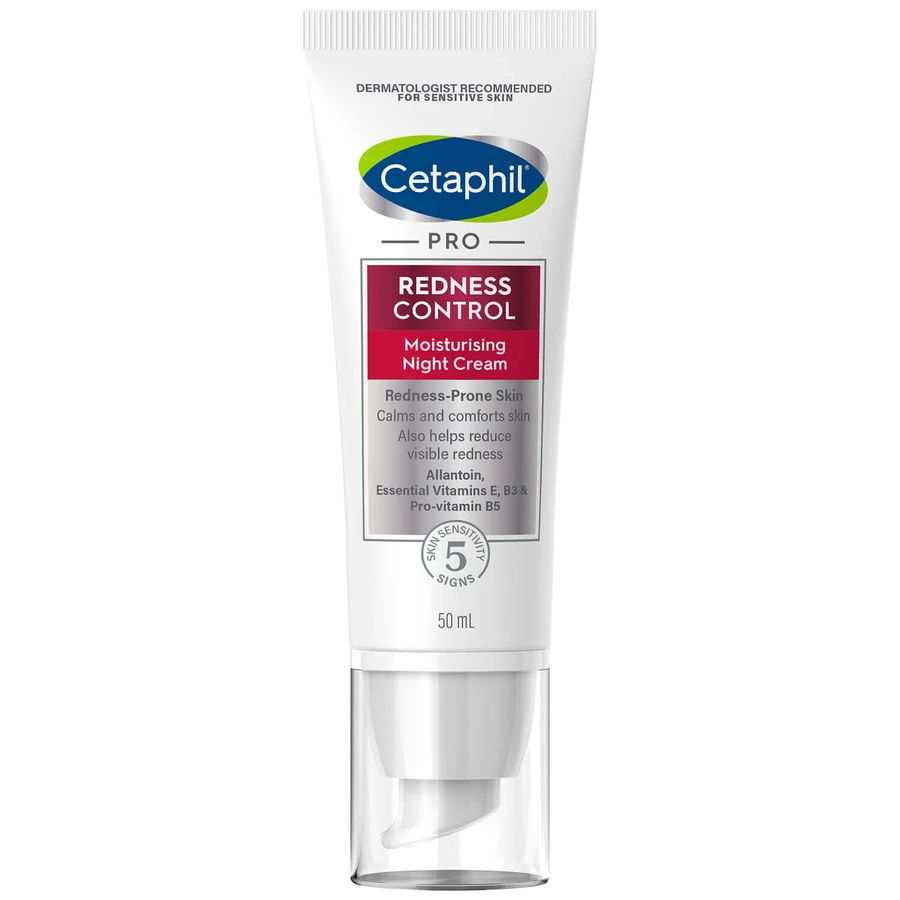 Cetaphil Pro Redness Control, нічний крем, зволожуючий, для чутливої шкіри, 50 мл ЗАБРУДНЕНА УПАКОВКА: ціни та характеристики