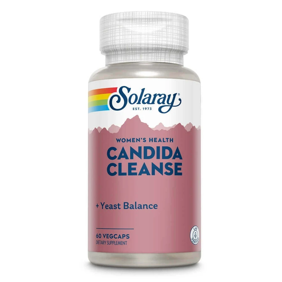 Кандида Клинз Solaray Candida Cleanse, 60 капсул: цены и характеристики