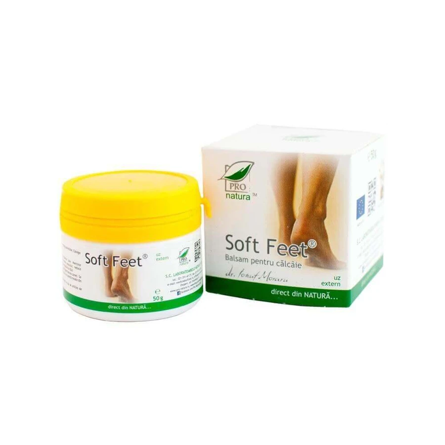 Бальзам для п'ят Soft Feet, 50 г, Pro Natura: ціни та характеристики