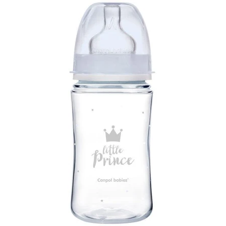 Canpol babies Пляшечка дитяча EasyStart Royal Baby синя 240 мл: ціни та характеристики
