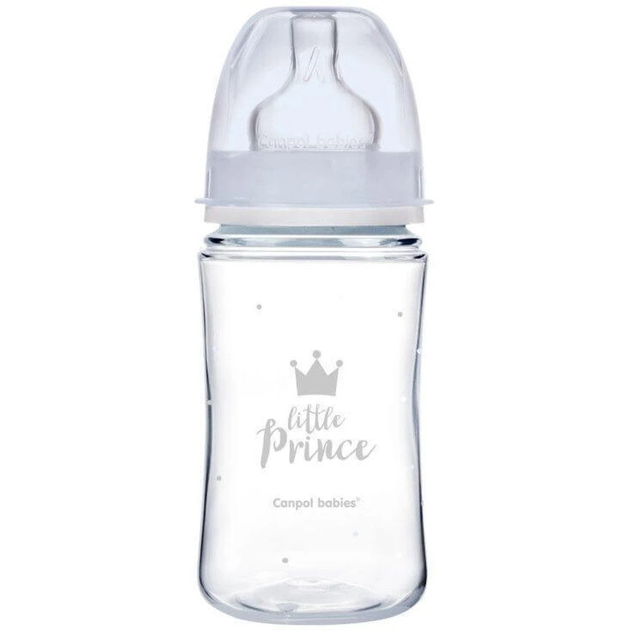 Canpol babies Пляшечка дитяча EasyStart Royal Baby синя 240 мл: ціни та характеристики