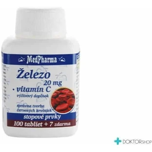 MedPharma ELEZO 20MG + Vit. C 1×107 табл, ЭЛЕЗО + Витамин C