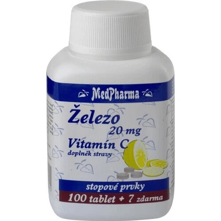 MedPharma ELEZO 20MG + Vit. C 1×107 табл, ЭЛЕЗО + Витамин C: цены и характеристики