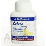 MedPharma ELEZO 20MG + Vit. C 1×107 табл, ЭЛЕЗО + Витамин C: цены и характеристики