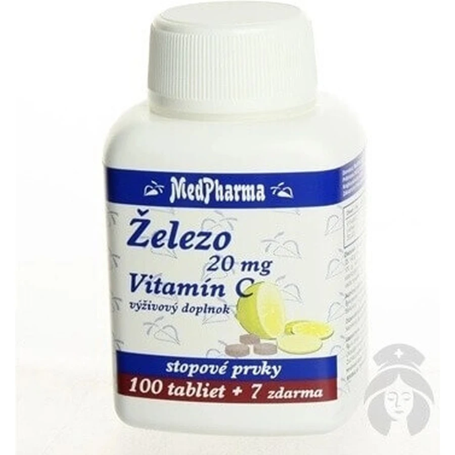 MedPharma ELEZO 20MG + Vit. C 1×107 табл, ЭЛЕЗО + Витамин C: цены и характеристики