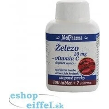 MedPharma ELEZO 20MG + Vit. C 1×107 табл, ЭЛЕЗО + Витамин C: цены и характеристики