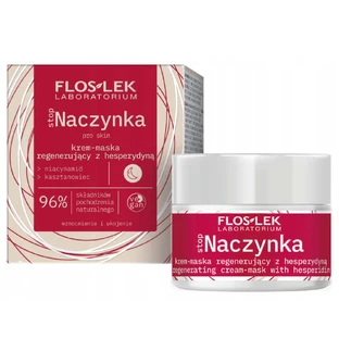Flos-Lek Stop Naczynka Регенерирующий ночной крем-маска с гесперидином, 50 мл