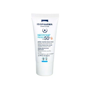 Isispharma Neotone Prevent, защитный тональный крем, красный оттенок, SPF 50+, 30 мл