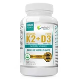 Wish Витамин K2 100 мкг + D3 2000 МЕ Форте, 120 таблеток