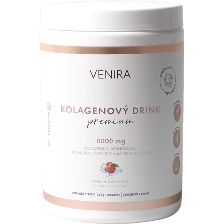 Venira Premium коллагеновый напиток с персиком и 324 г: цены и характеристики