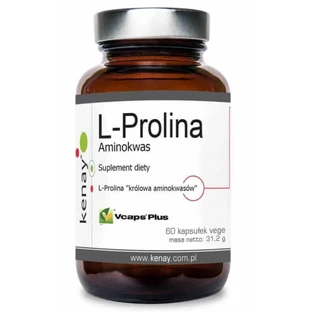 Амінокислота L-Пролін (60 капсул) Kenay