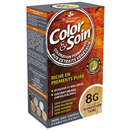 Color&Soin, восковой краситель, 8 г, тусклый светлый блондин, 135 мл: цены и характеристики