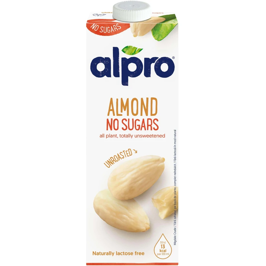 Миндальный напиток Alpro несладкий - немытый 1 л: цены и характеристики