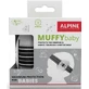 Навушники Alpine Muffy Baby, 3-36 місяців, захисні, чорні