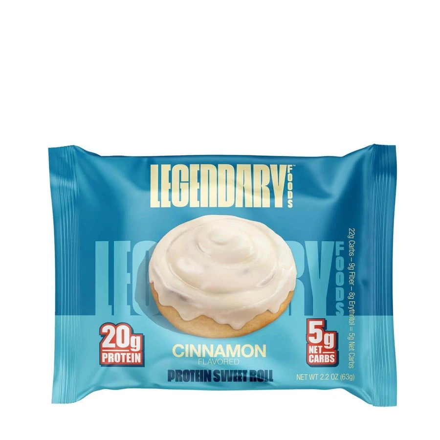 Legendary Foods Legendary Foods Протеиновый сладкий ролл, протеиновый ролл со вкусом корицы, 63 г: цены и характеристики