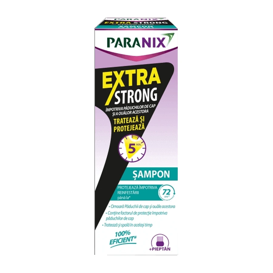 Шампунь Perrigo Extra Strong против вшей с гребенем, 200 мл: цены и характеристики