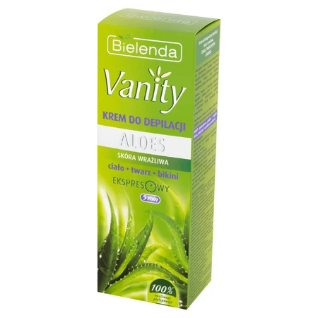 Крем для удаления волос Bielenda Vanity Aloe Vera, 100 мл: цены и характеристики
