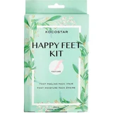 Набор масок для ног Foot Moisture Pack, 3 штуки, Kocostar