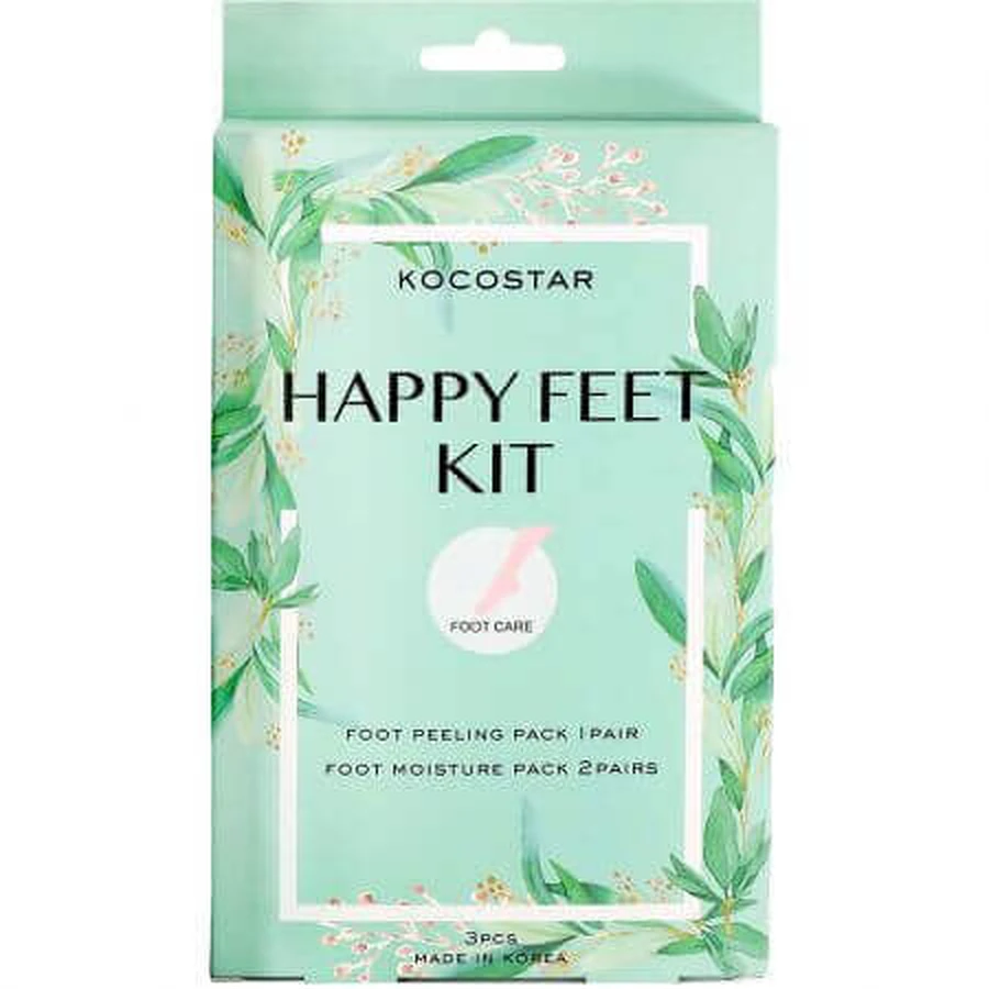 Набор масок для ног Foot Moisture Pack, 3 штуки, Kocostar: цены и характеристики