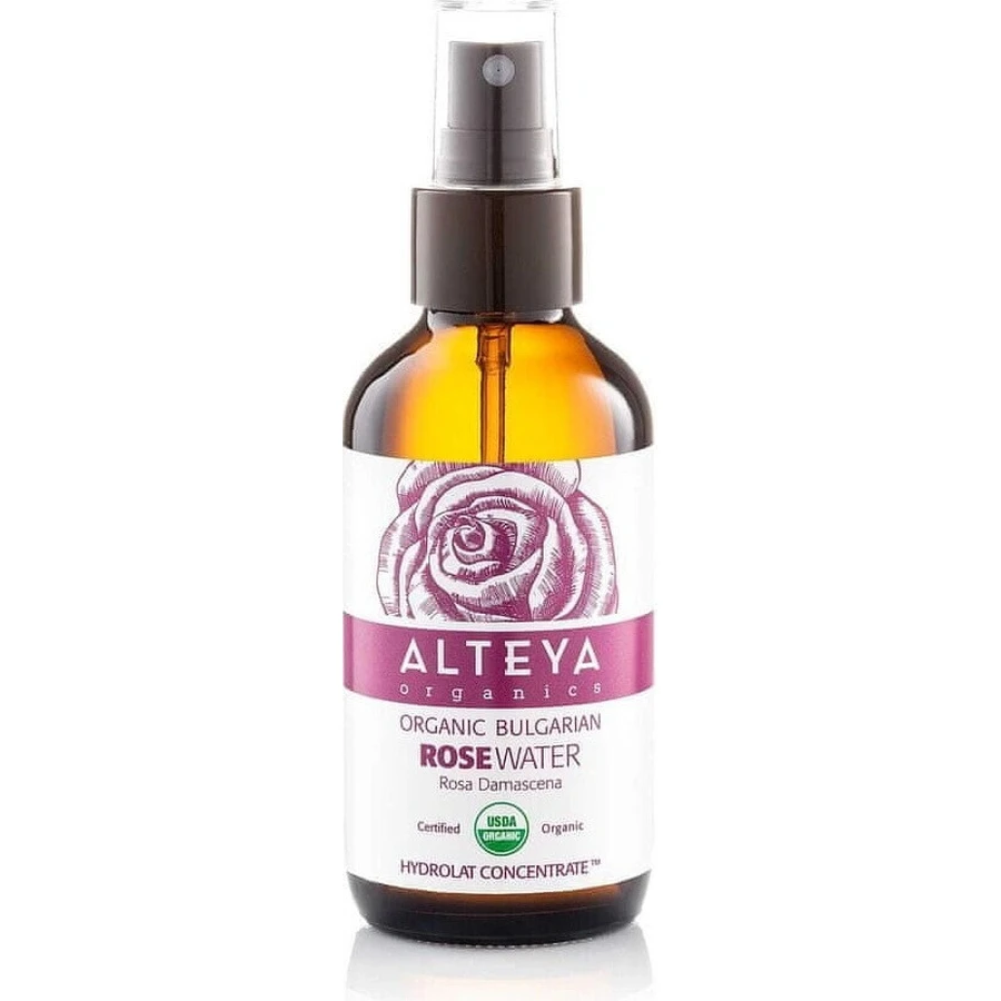 ALTEYA ORGANICS РОЖЕВА ВОДА ОРГАНІЧНА З РОЗИ С. 120МЛ 1×120мл, органічна вода для шкіри: ціни та характеристики