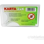 2xK КАРТКА ДЛЯ ВИДАЛЕННЯ КЛІЩІВ 1×1 шт, видалення кліщів: ціни та характеристики