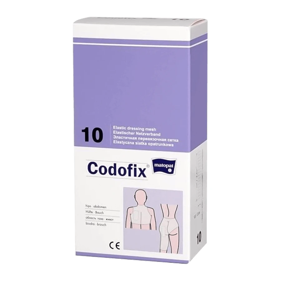 Codofix Еластичний бинт-сітка №10, 10-13см х 1м (стегно/живіт) - Довготривалий!: ціни та характеристики