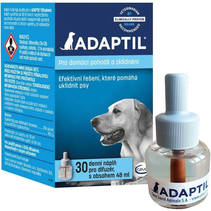 Змінний картридж Adaptil для собак, 48 мл: ціни та характеристики