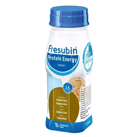 Энтеральный раствор Fresenius Kabi Fresubin со вкусом капучино, 4 шт. х 200 мл: цены и характеристики