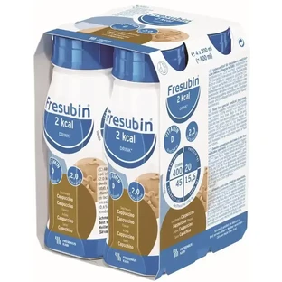 Энтеральный раствор Fresenius Kabi Fresubin со вкусом капучино, 4 шт. х 200 мл