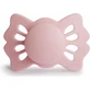FRIGG Lucky симметричная силиконовая соска Baby Pink, 0-6м 1×1шт, силиконовая соска