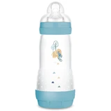 MAM Perfect Start Anti-Colic, антиколиковая бутылочка, с силиконовой соской, Planet Love, мальчик, с 4 месяцев, 320 мл
