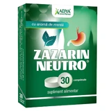 Диетическая добавка от изжоги Zazarin Neutro Mint , 30 таблеток, Adya Green Pharma