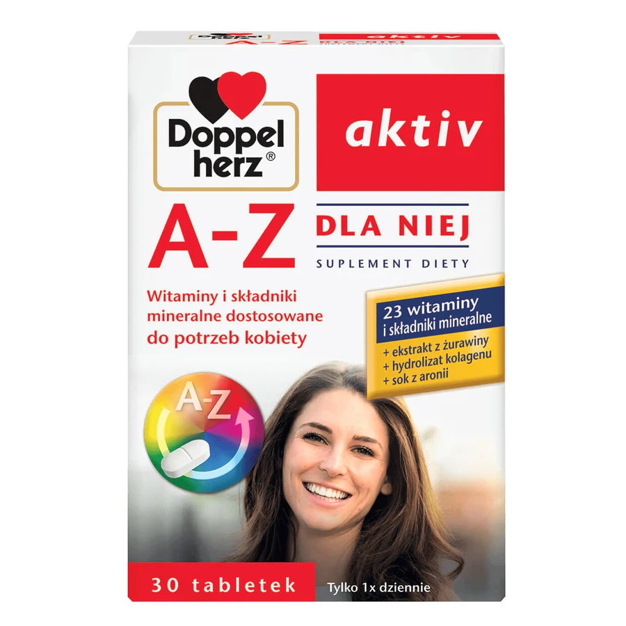 Доппельгерц актив A-Z для неї 30 таблеток: ціни та характеристики