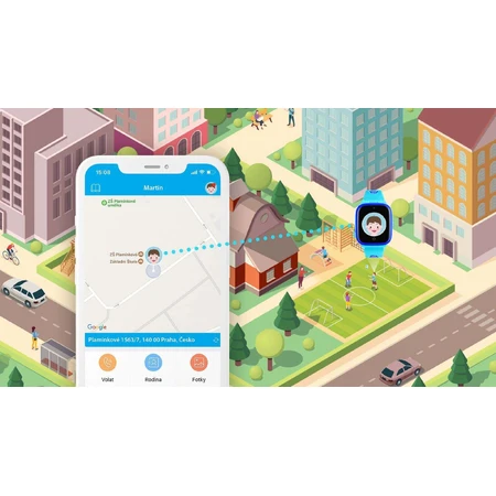 Niceboy Kids Patrol Smart Watch Blue: цены и характеристики