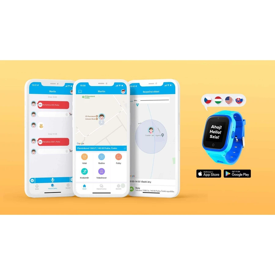 Niceboy Kids Patrol Smart Watch Blue: цены и характеристики