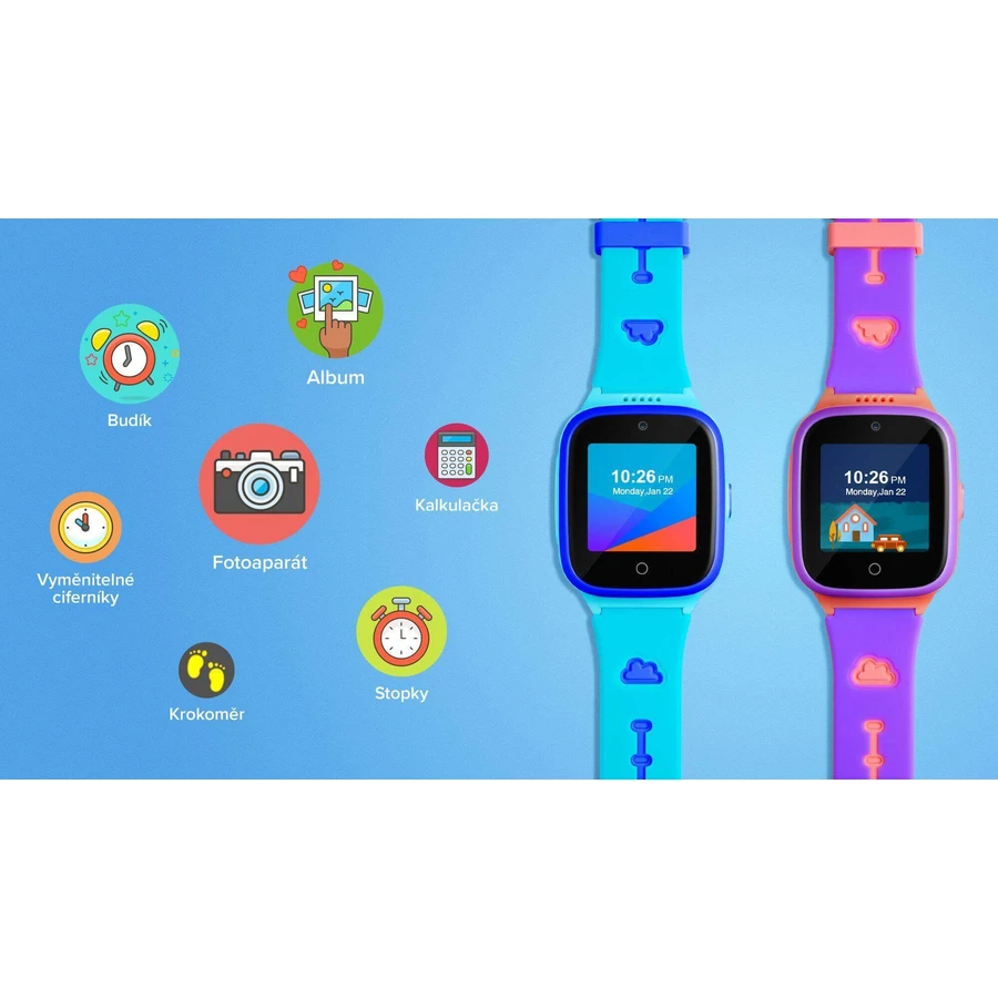 Niceboy Kids Patrol Smart Watch Blue: цены и характеристики