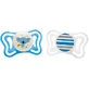 Chicco Physio Light силиконовая пустышка Noni для мальчика 6-16м+ 2 шт